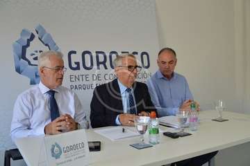 GoroEco arremetió contra los gobernantes del Ayuntamiento en una rueda de prensa  (Foto TA)